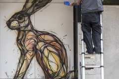 Dan Witz op locaties in Heerlen, Murals, Stichting Streetart Heerlen