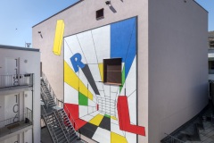Mural achterzijde Nieuwe NOR